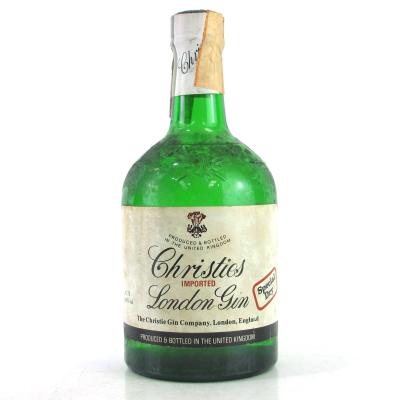 Christies London Dry Gin 1980s / Rinaldi Import