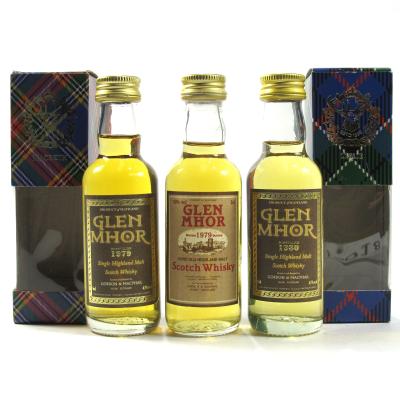 Glen Mhor Gordon and MacPhail Miniature 3 x 5cl