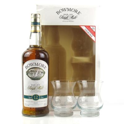 Image for Bowmore 12 Year Old - Free Glasses Pack Image for Bowmore 12 Year Old - Free Glasses Pack