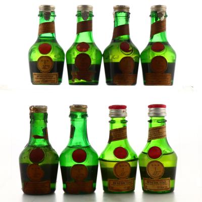 Benedictine D.O.M Liqueur Miniature x 8