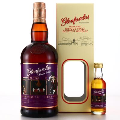 Glenfarclas 25 Year Old London Edition / TWE with Miniature