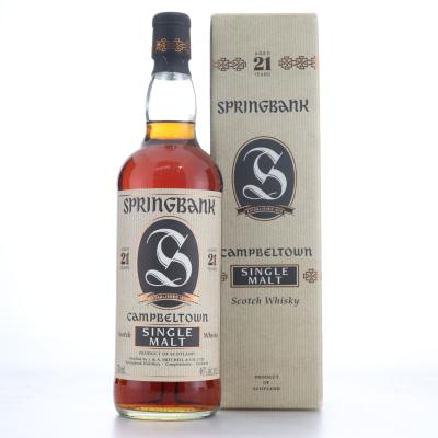 Springbank 21 Year Old 75cl / US Import