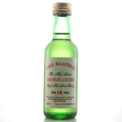 Craigellachie 12 Year Old James MacArthur Miniature 5cl