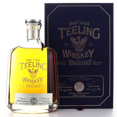 Teeling Whiskey 24 Year Old Vintage Reserve Single Malt Batch #1 / Bourbon & Sauternes​​​​​​​