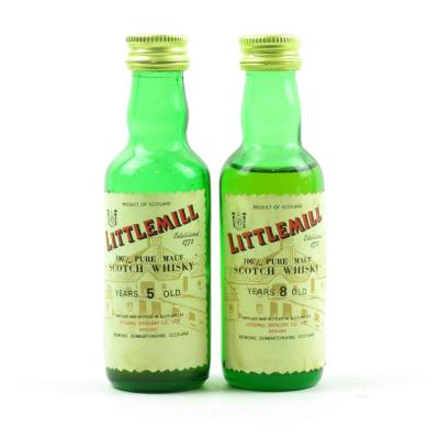 Littlemill Miniature Selection 5 and 8 Year Old x 2
