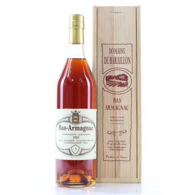 Image for Domaine De Baraillon 1924 Bas Armagnac