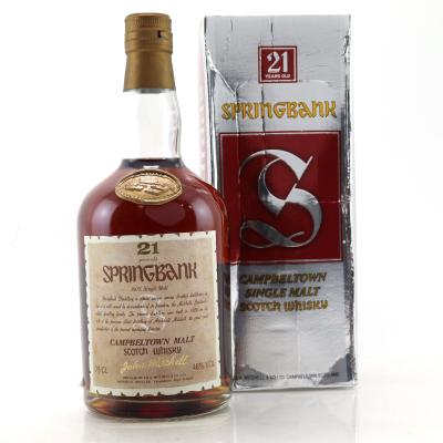 Springbank 21 Year Old 75cl / John Mitchell