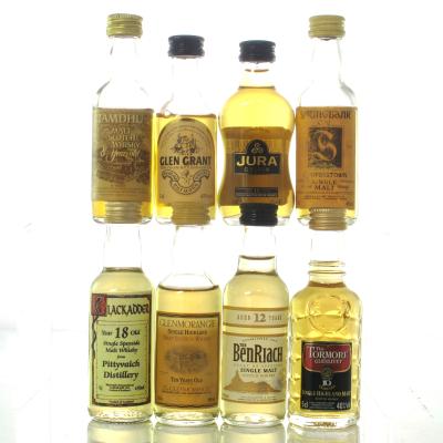 Single Malt Miniature Selection x 8 / including Tamdhu 8 Year Old