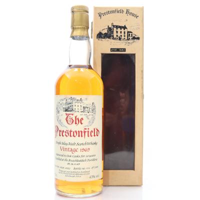 Bruichladdich 1969 Prestonfield House 20 Year Old