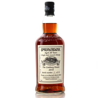 Springbank 20 Year Old The Limburg Dozen 2018 / Signed by Ranald Watson