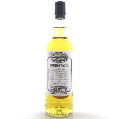 Springbank 2001 Guadeloupe Rum Cask 15 Year Old