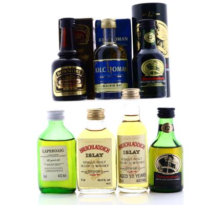 Islay Single Malt Selection 7 x 5cl / Includes Laphroaig 1980s