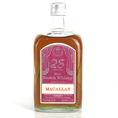 Macallan 25 Year Old Silver Jubilee Gordon and MacPhail