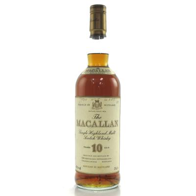 Image for Macallan 10 Year Old 1980s