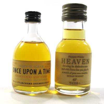 Ocean Whisky Heaven & Kirin-Seagram Miniature 2 x 5cl