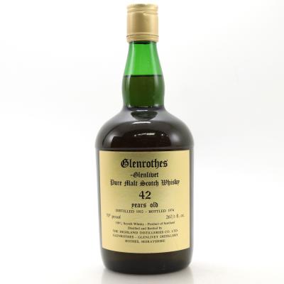 Image for Glenrothes 1932 Pure Malt 42 Year Old