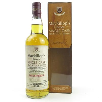 Highland Park 1981 Mackillop's Choice 24 Year Old Cask Strength