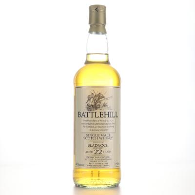 Bladnoch 22 Year Old Battlehill 75cl / US Import