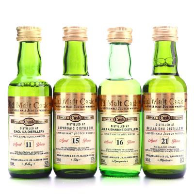Duncan Taylor Old Malt Cask Miniatures x 4