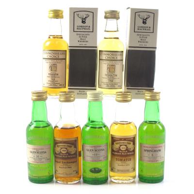 Miscellaneous Highland and Campbeltown Miniature Selection 7 x 5cl