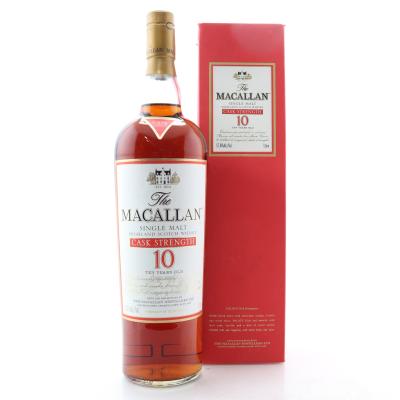 Macallan 10 Year Old Cask Strength 1 Litre / 57.8%