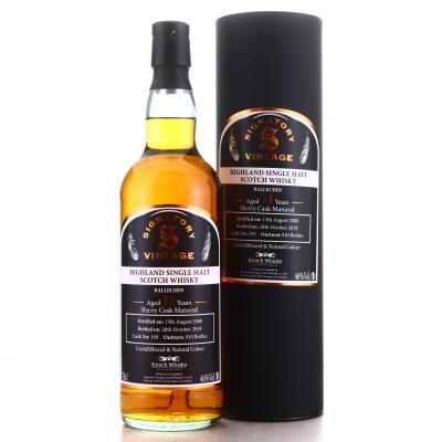 Ballechin 2008 Signatory Vintage 11 Year Old / Kirsch Whisky