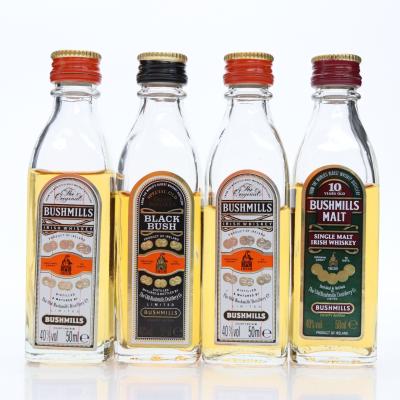 Bushmills Miniature Selection 1990s 4 x 5cl