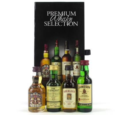 Premium Whisky Selection Miniatures 4 x 5cl