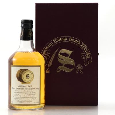 Image for Springbank 1969 Signatory Vintage 30 Year Old