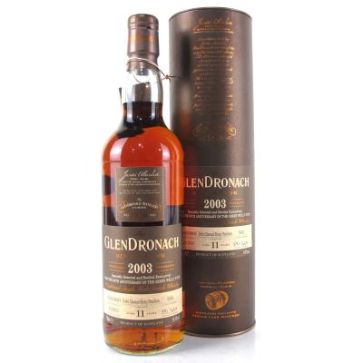 Glendronach 2003 Single Cask 11 Year Old #5691 / 50th Anniversary of the Green Welly Stop Glendronach 2003 Single Cask 11 Year Old #5691 / 50th Anniversary of the Green Welly Stop