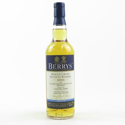 Invergordon 1988 Berry Brothers 24 Year Old