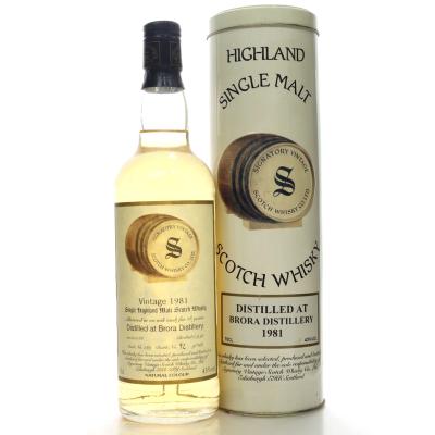 Brora 1981 Signatory Vintage 18 Year Old