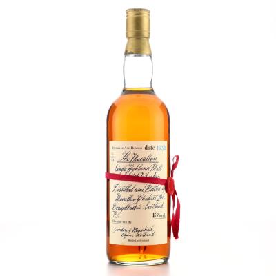 Image for Macallan 1938 Handwritten Label