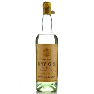Wilson and Co Dry Gin 1930s