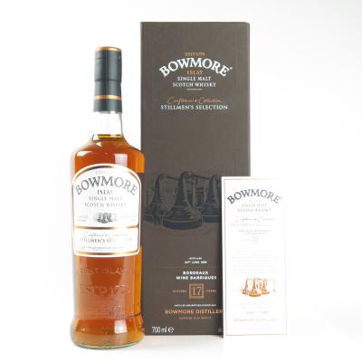 Bowmore 1998 Stillmen's Dram 17 Year Old / Back pic