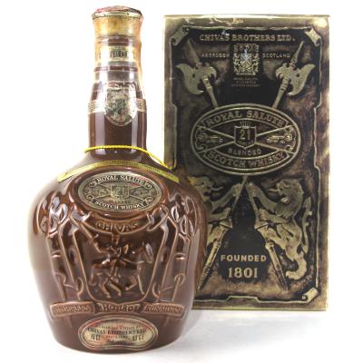 Chivas Regal 21 Year Old Royal Salute 1970s