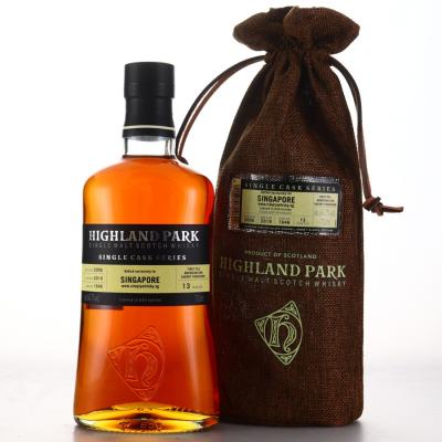 Highland Park 2006 Single Cask 13 Year Old #1646 / Singapore Highland Park 2006 Single Cask 13 Year Old #1646 / Singapore