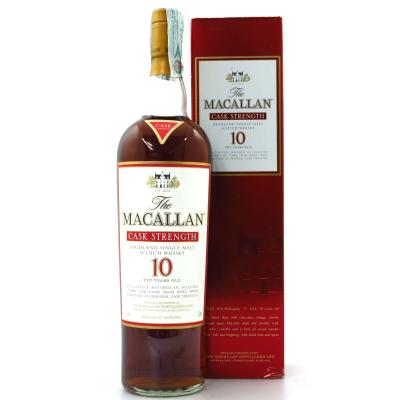Image for Macallan 10 Year Old Cask Strength 1 Litre