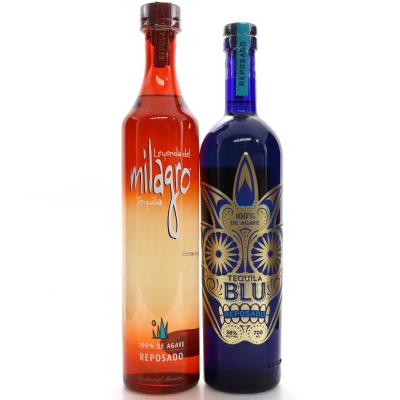 Reposado Tequila 2 x 70cl / including Tequila Blu