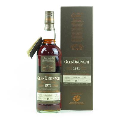Glendronach 1971 Single Cask 38 Year Old Batch #1