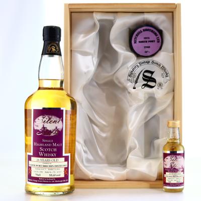 North Port-Brechin 1975 Signatory Vintage 26 Year Old with Miniature 5cl / Silent Stills