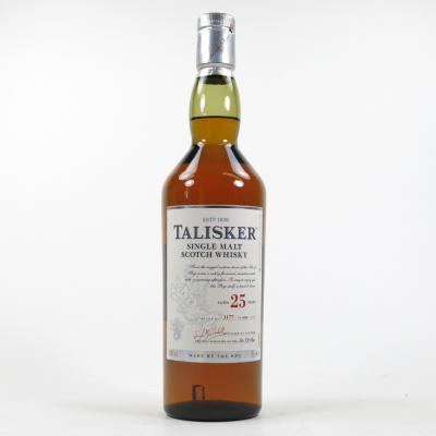 Talisker 25 Year Old 2014 Release / No Box