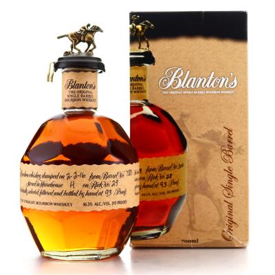 Blanton's Single Barrel Dumped 2016