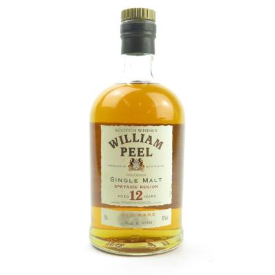 William Peel 12 Year Old Single Speyside Malt / No Seal