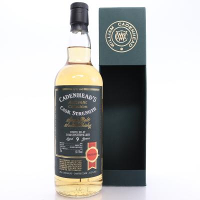 Tomatin 2009 Cadenhead's 9 Year Old