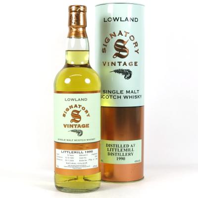 Littlemill 1990 Signatory Vintage 15 Year Old Littlemill 1990 Signatory Vintage 15 Year Old