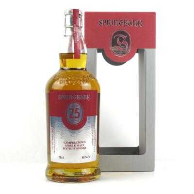 Image for Springbank 25 Year Old / 2016 Release Image for Springbank 25 Year Old / 2016 Release