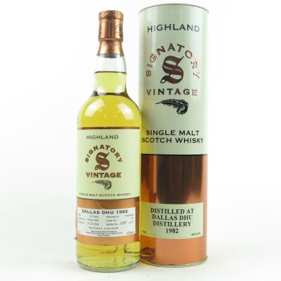 Dallas Dhu 1982 Signatory Vintage 25 Year Old