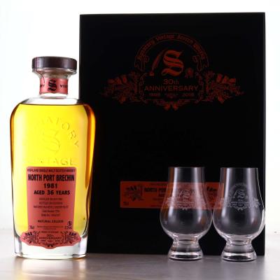 North Port Brechin 1981 Signatory Vintage 36 Year Old / 30th Anniversary North Port Brechin 1981 Signatory Vintage 36 Year Old / 30th Anniversary