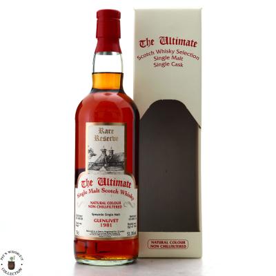 Glenlivet 1981 The Ultimate 33 Year Old Rare Reserve